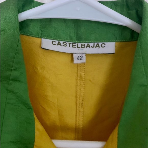 JC de Castelbajac 100% Silk Zipper Blouse - Picture 4 of 10